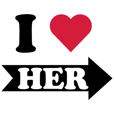 Motiv I love her (rechts)