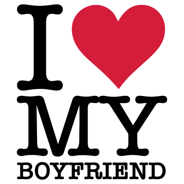 Motiv Ich liebe meinen Freund!