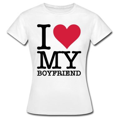 Partnerlook T-Shirt - Ich liebe meinen Freund!