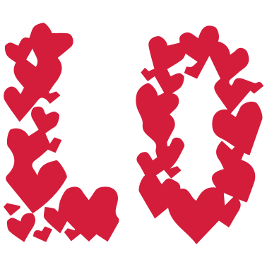 Motiv LOVE Paar Partner Herz Valentinstag Partnerlook