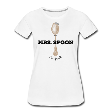 Partnerlook T-Shirt - MRS. SPOON – Die Große | Löffelchen | Partnerlook