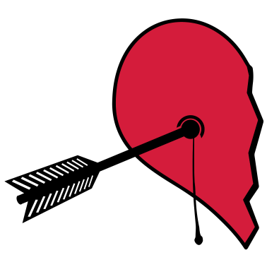 Motiv halbes Herz - Partnershirt zum Valentinstag links