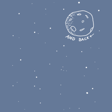 Motiv To The Moon And Back | Mond | Partnerlook