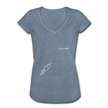 Partnerlook T-Shirt - To The Moon And Back | Rakete | Partnerlook