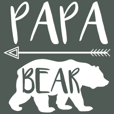 Motiv Papa Bear Vater Vatertag Geschenk