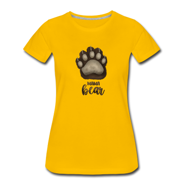 Partnerlook T-Shirt - Mama Bear für Eltern-Baby-Partnerlook