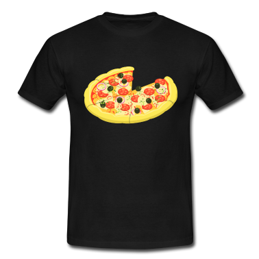 Partnerlook T-Shirt - Eltern Kind Partnerlook Pizza Stück