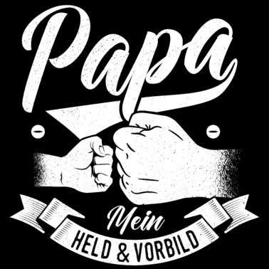 Motiv Papa Mein Held Vater Geschenk Vatertag Geburtstag