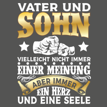 Motiv Vater Und Sohn T-Shirt Dad Partnerlook Vatertag