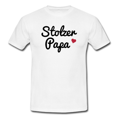 Partnerlook T-Shirt - Proud Papa