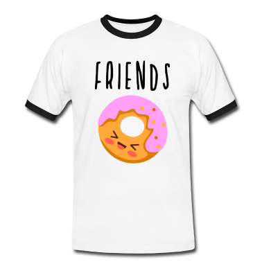 Partnerlook T-Shirt - Freunde Best Friends