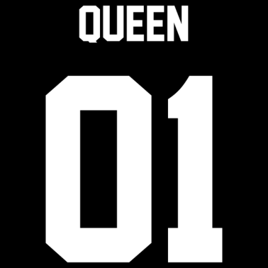 Motiv QUEEN WEIß