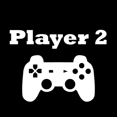 Motiv Gaming Player 2 Controller Geschenk