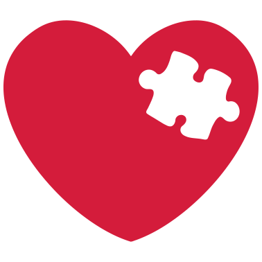 Motiv Herz Puzzle Puzzleteil Teil 1 Partnerlook