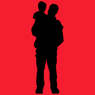 Motiv Vater und Sohn