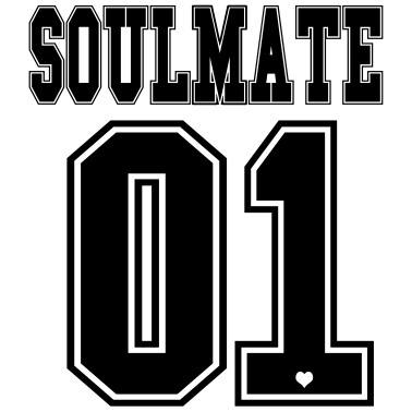 Motiv Soulmate Soulsister Soulbrother BFF Paar Freundin