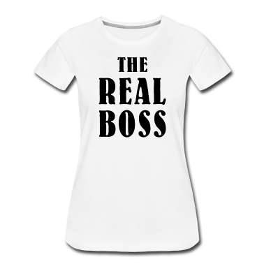 Partnerlook T-Shirt - Der wahre Boss