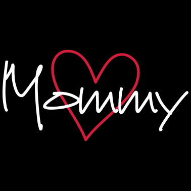 Motiv Mommy Herz Geschenk Partnerlook