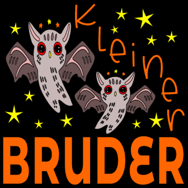 Motiv Kleiner Bruder Fledermaus Partnerlook Familie TIER