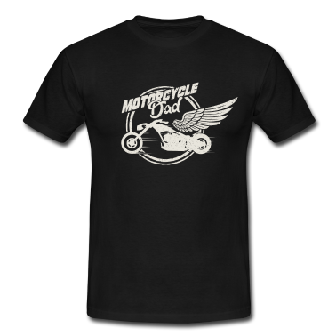 Partnerlook T-Shirt - Vater Sohn Partnerlook Motorradfahrer