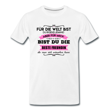 Partnerlook T-Shirt - Partnerlook Beste Freundinnen