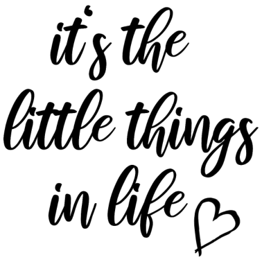 Motiv it's the little things in life partnerlook baby