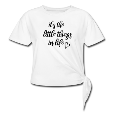 Partnerlook T-Shirt - it's the little things in life partnerlook baby