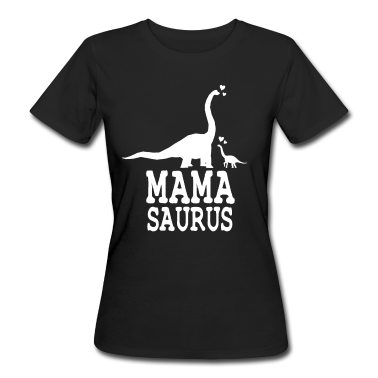Partnerlook T-Shirt - Lustiges Mamasaurus Mutter Muttertag Geschenk