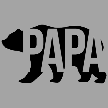 Motiv Papa Bear Vater Vatertag Geschenk