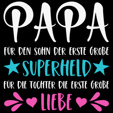 Motiv Papa Sohn Superheld Tochter Erste Große Liebe
