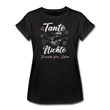 Partnerlook T-Shirt - Tante Nichte Partnerlook Patentante Taufpatin