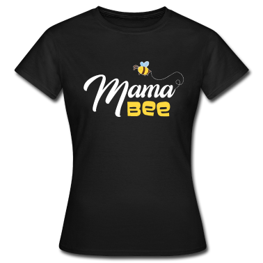 Partnerlook T-Shirt - Mama Bee Bienen Mutter Kind Partnerlook