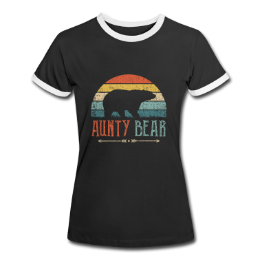 Partnerlook T-Shirt - Tante Bär Geschenk Schwester Neffe Nichte