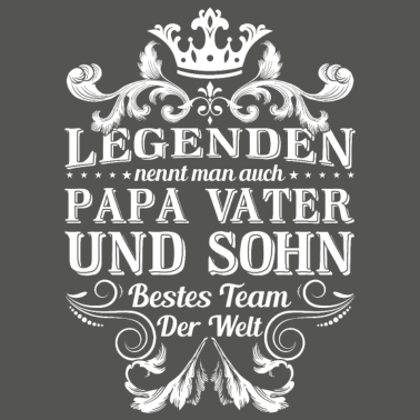 Motiv Vater und Sohn Papa Vatertag Geschenkidee