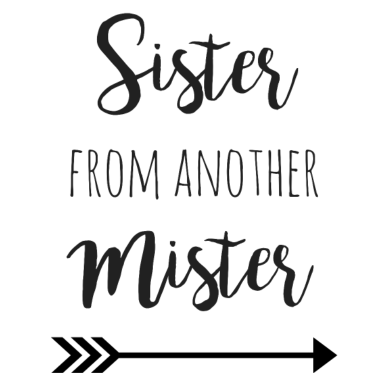 Motiv sister from another Mister - Partnerlook Teil 2