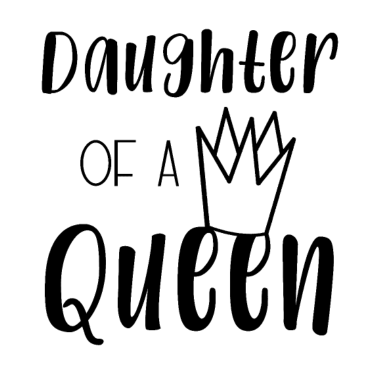 Motiv Tochter einer Königin | Mama Kind Partnerlook