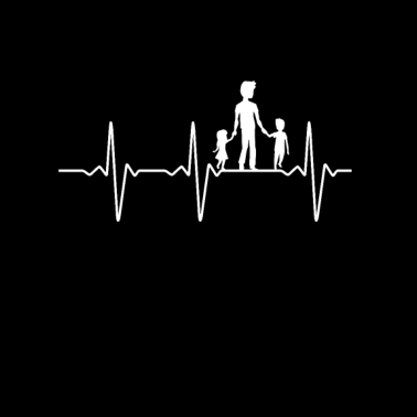 Motiv Vater 2 Kinder Sohn Tochter Vatertag Geschenk