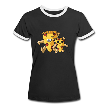 Partnerlook T-Shirt - Pizza Vater Sohn papa baby pizza