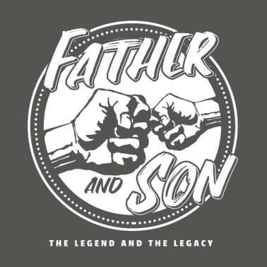 Motiv Father and Son Geschenk Vater und Sohn Fäuste