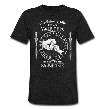 Partnerlook T-Shirt - Walküre Valkyrie Krieger Tochter Vater Geschenk