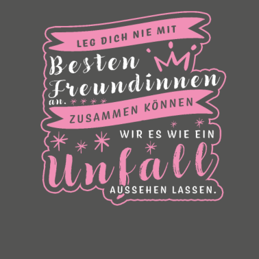 Motiv Beste Freundinnen Partnerlook für zwei Sarkasmus