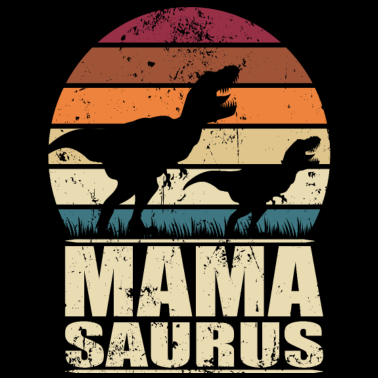 Motiv Mamasaurus Rex Mutter Dinosaurier Familien Dino