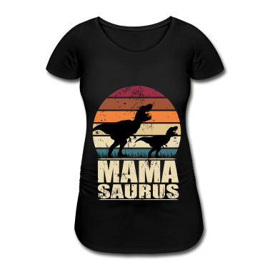 Partnerlook T-Shirt - Mamasaurus Rex Mutter Dinosaurier Familien Dino