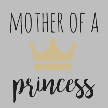 Motiv Mother of a Princess Partnerlook