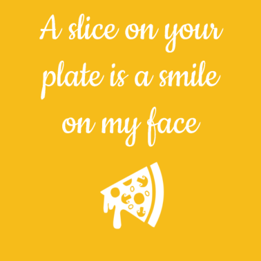 Motiv Pizza Sprüche Liebhaber Foodie