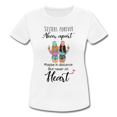 Partnerlook T-Shirt - Schwestern für immer