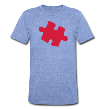 Partnerlook T-Shirt - Herz Puzzle Puzzleteil Teil 2 Partnerlook