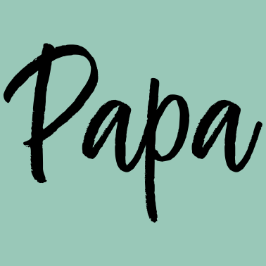 Motiv Papa Familie Eltern Liebe Typografie Geschenk