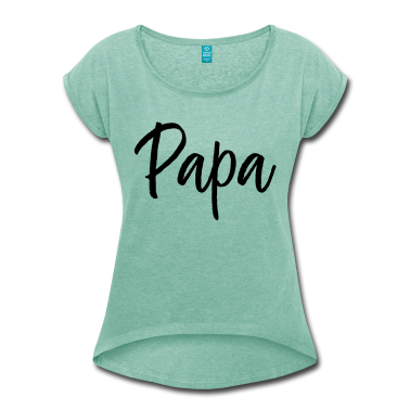 Partnerlook T-Shirt - Papa Familie Eltern Liebe Typografie Geschenk