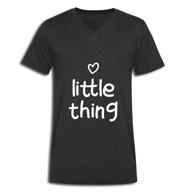 Partnerlook T-Shirt - Little thing Süßes Baby Kind Eltern Partner Look D